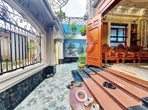 Biệt thự nhà bè nguyễn bình, 117m2, full nội thất, 14 tỷ