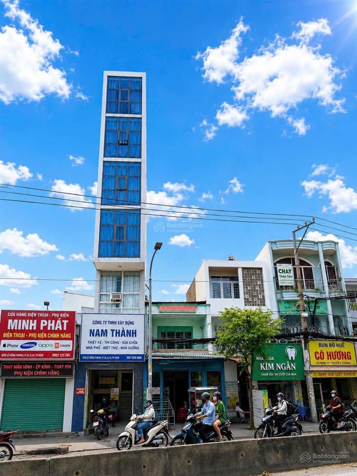 Nhà 6 tầng mặt tiền huỳnh tấn phát, quận 7  giá 13,5 tỷ  đang cho thuê 50 triệu/tháng