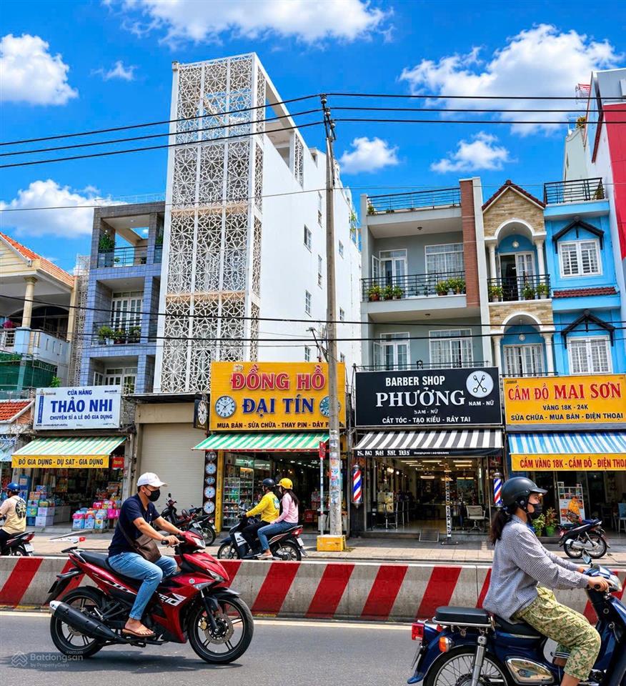 Nhà 6 tầng mặt tiền huỳnh tấn phát, quận 7  giá 13,5 tỷ  đang cho thuê 50 triệu/tháng