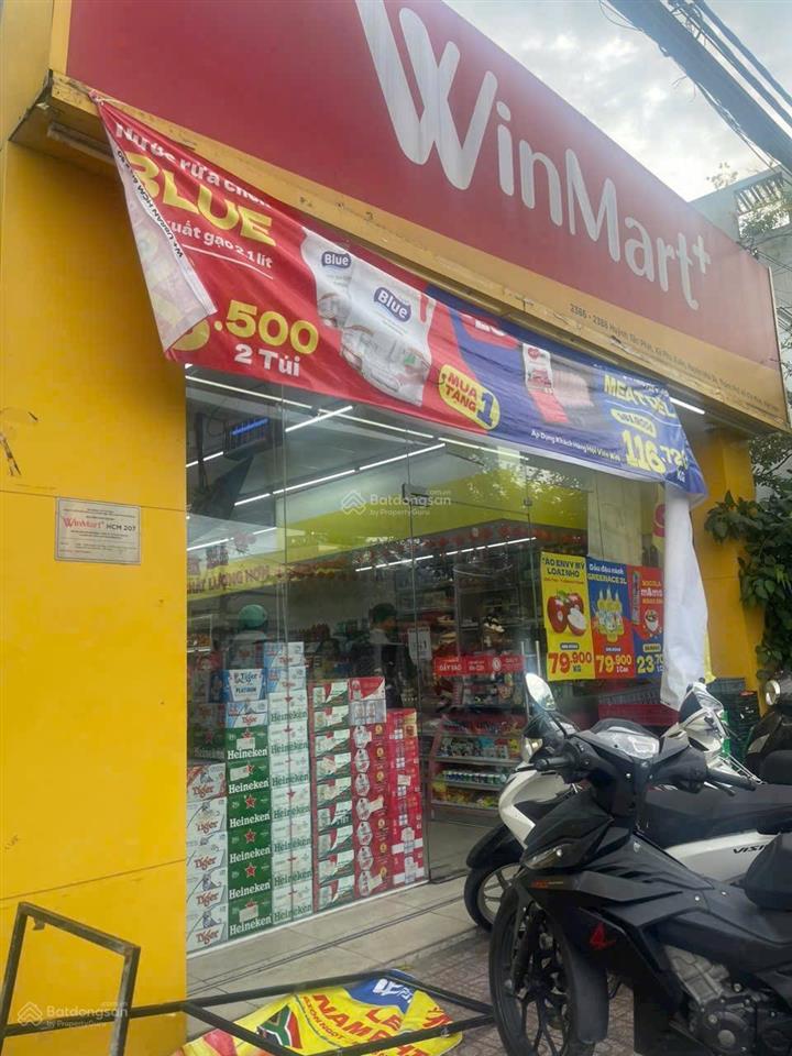 Mặt tiền huỳnh tấn phát, giá chỉ 5,5 tỷ, đang cho siêu thị winmart thuê 15 triệu/tháng