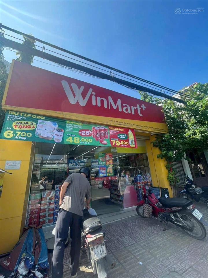 Mặt tiền huỳnh tấn phát, giá chỉ 5,5 tỷ, đang cho siêu thị winmart thuê 15 triệu/tháng