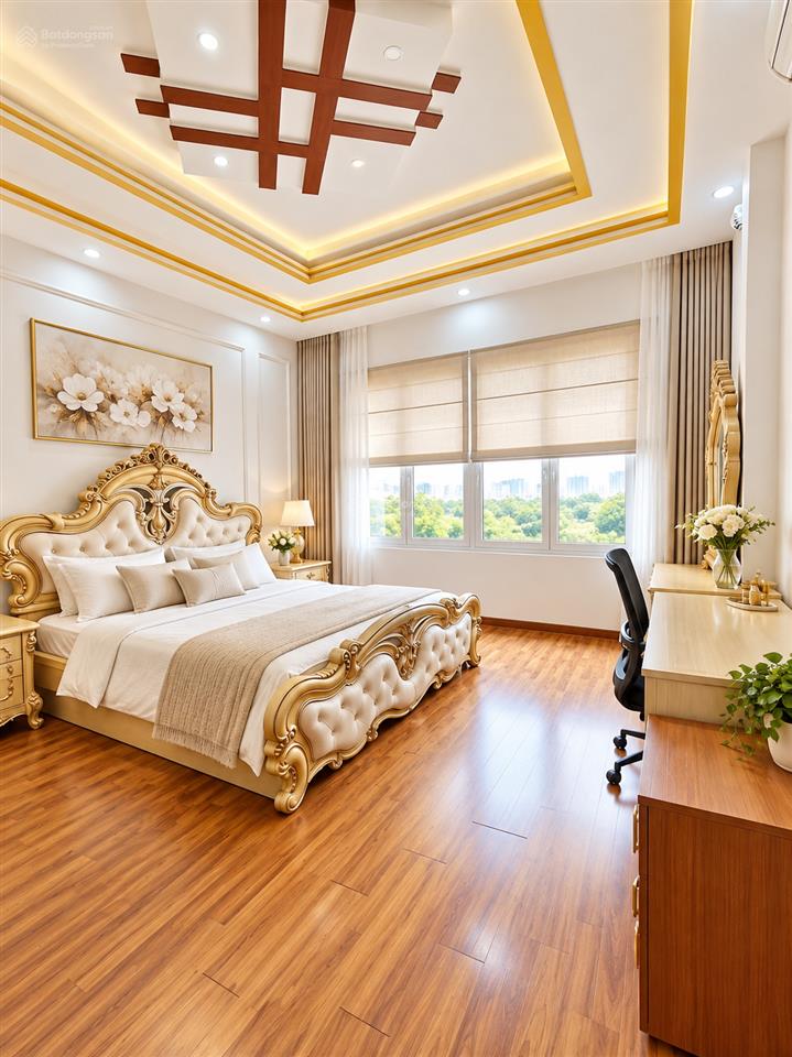 Cực rẻ, nhà 4 tầng dương cát lợi 95,7 m2, còn 7,1 tỷ cách quận 7 chỉ 300 m, đã giảm 1 tỷ
