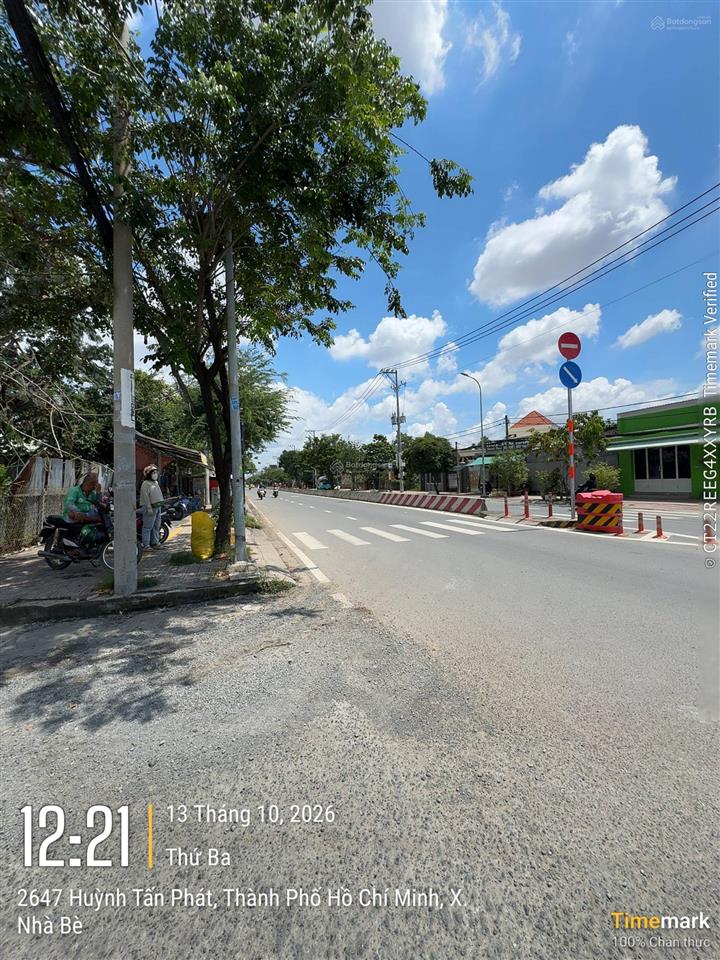 Đất mặt tiền huỳnh tấn phát, nhà bè 1167m2  giá 44 tỷ