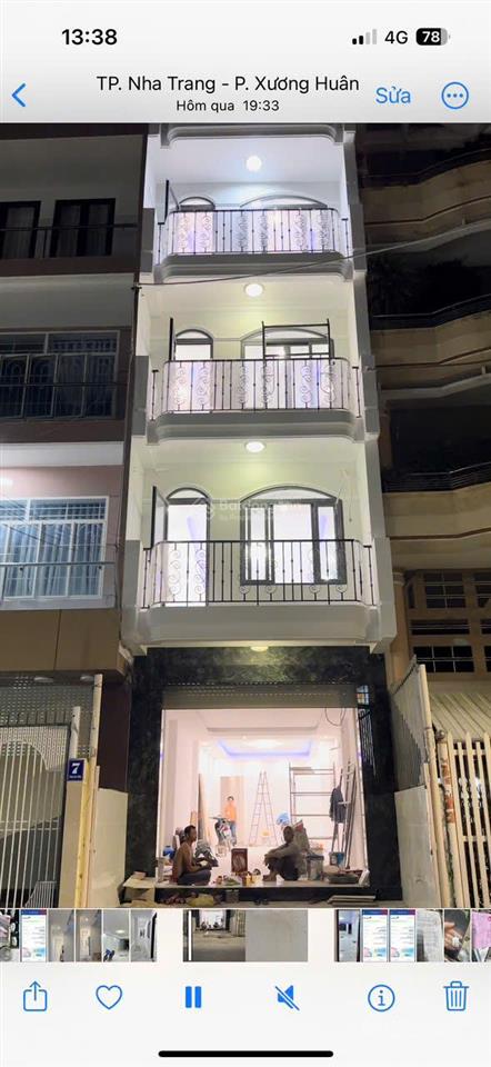 Cần bán nhà (16 phòng cho thuê) & đất mặt tiền phan chu trinh, nha trang, cách biển 400m