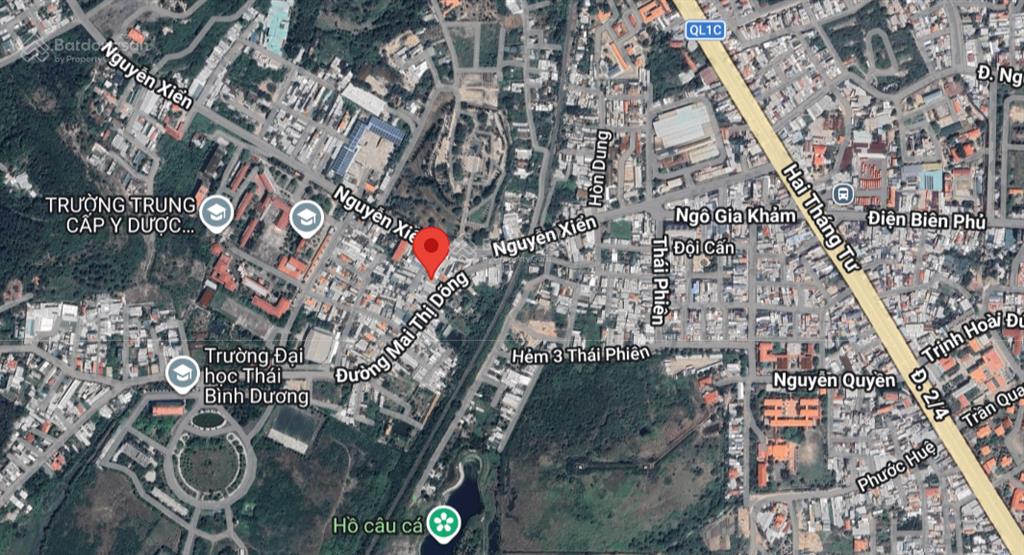 Cần bán 227m2 đất tại hẻm mai thị dõng, hòn nghê (cũ) giá 17 triệu/m2