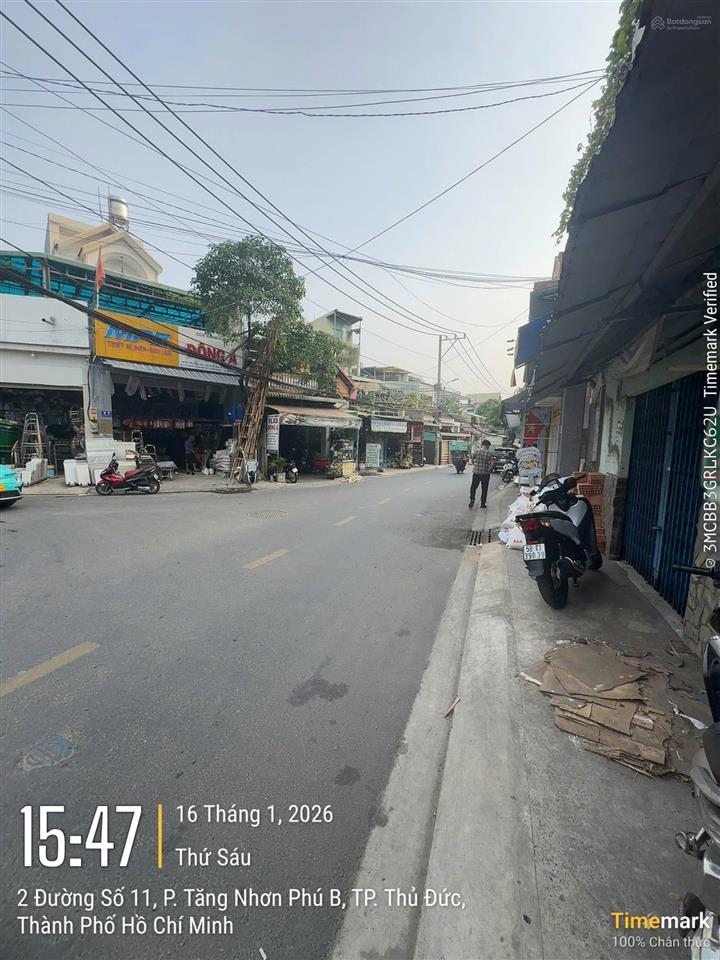 Bán nhà mt đường 11, tnpb, q9, 185m2, ngang 9m, giá rẻ