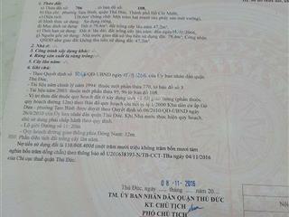 Bán đất mt đường 11, tam bình, thủ đức.