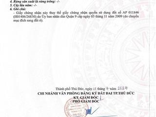 Bán mặt tiền nguyễn xiển, long bình, q9, 358m2 thổ sạch