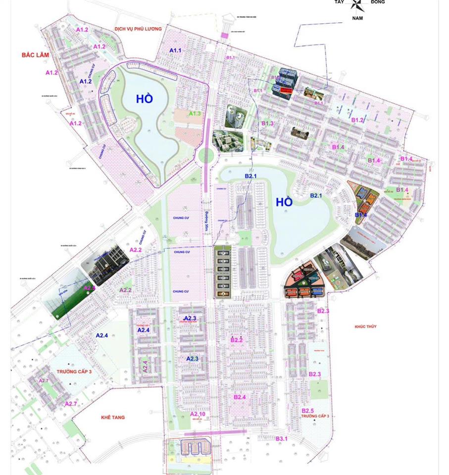 Chính chủ bán biệt thự thanh hà giá 85tr/m2 vị trí đẹp. 2 mặt thoáng trước sau