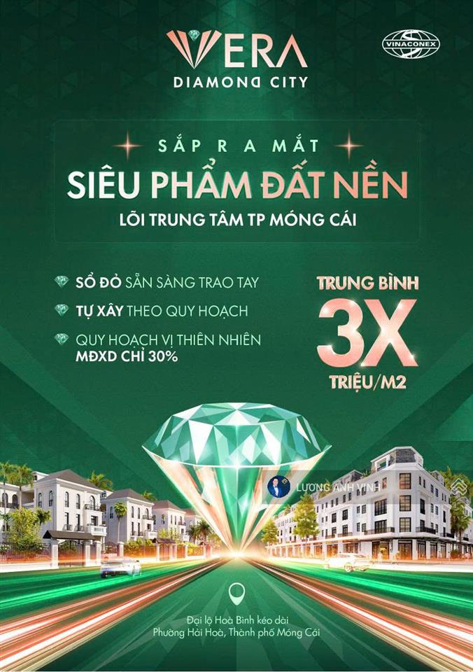 Bán đất nền vinaconex, hải hòa, móng cái, quảng ninh