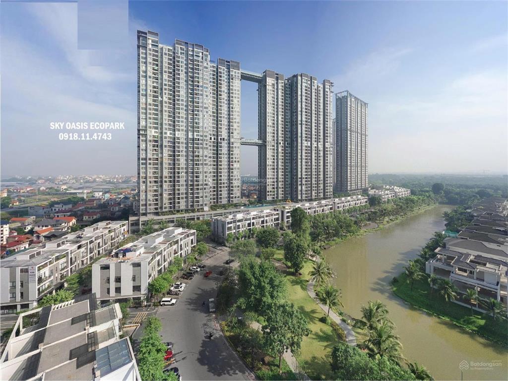 [sky oasis ecopark] căn 2pn rộng 75.62m2 giá chỉ 6x triệu/m2  xem mua 0918 114 ***