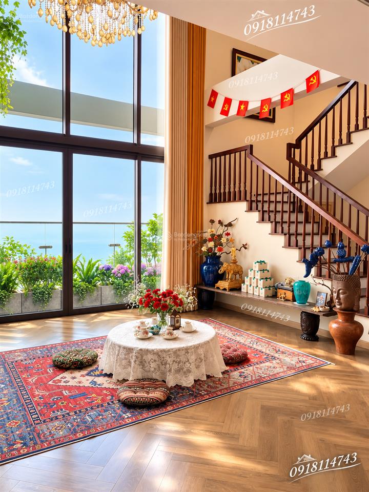 Bán duplex penthouse hoàn thiện. giá 20,x tỷ view đẹp. sdt 0918 114 ***