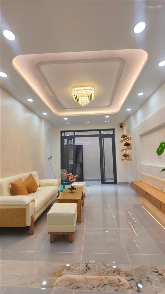 Đẹp chấn động! nhà mới xây 3 tấm ngay hẻm 336 nguyễn văn luông phường 12 quận 6
