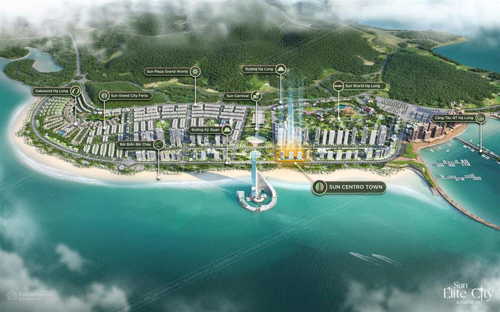 Bán căn studio dự án sun centro town hạ long, bắc ninh