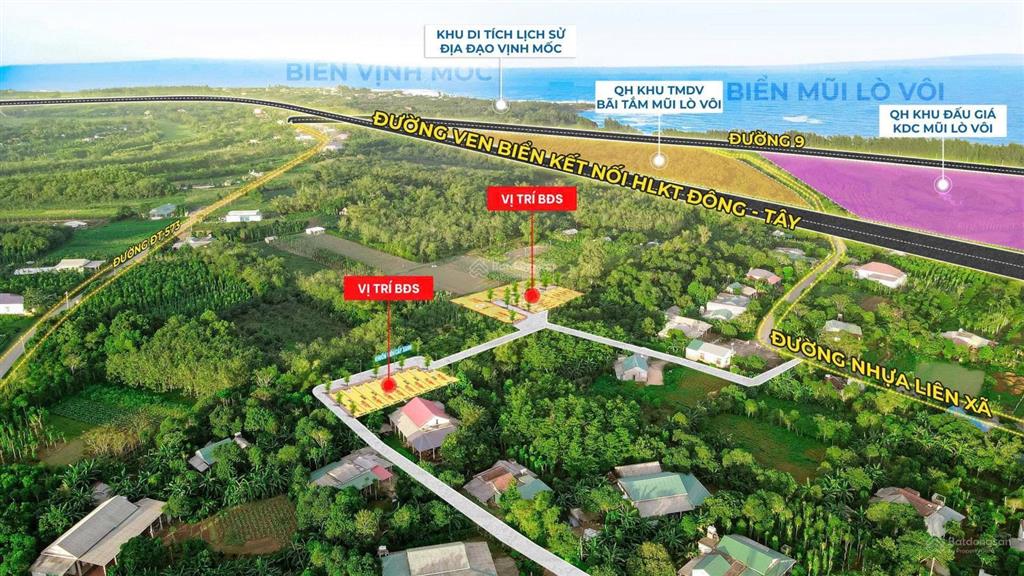 Chính chủ cần bán đất biển 200m2 mặt tiền 10m ngay gần bãi tắm cửa tùng quảng trị