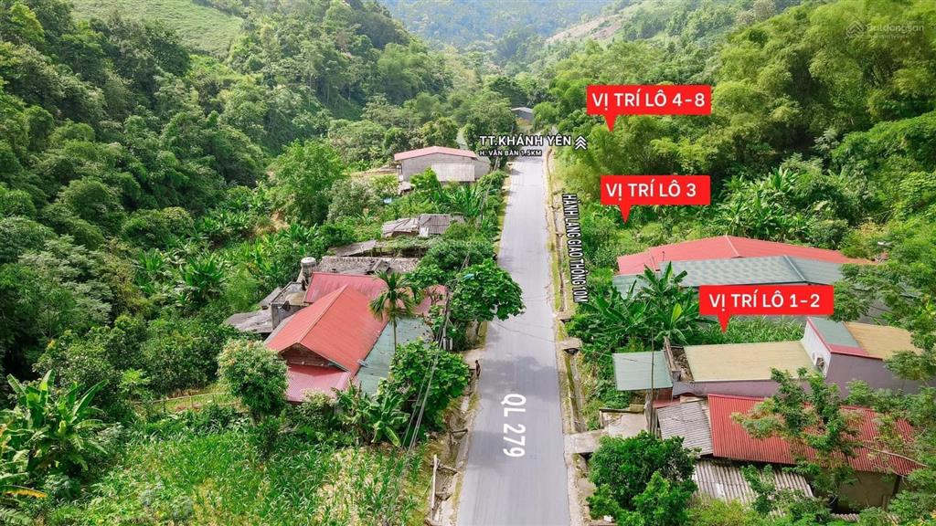 Đất mặt đường tỉnh 279 văn bàn, lào cai | giá đầu tư cực tốt