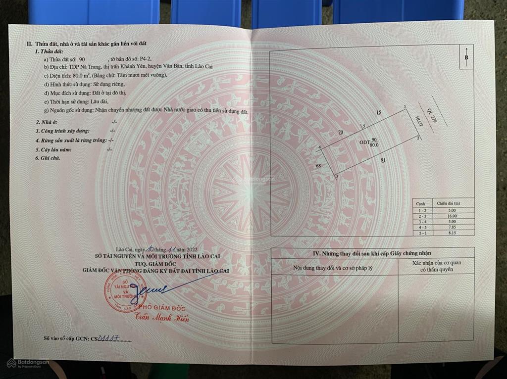 Đất mặt đường tỉnh 279 văn bàn, lào cai | giá đầu tư cực tốt