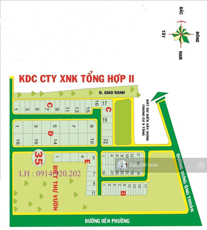 Bán đất nền sổ đỏ lô c, dự án xuất nhập khẩu, phú hữu, quận 9, giá rẻ,  0914 920 ***