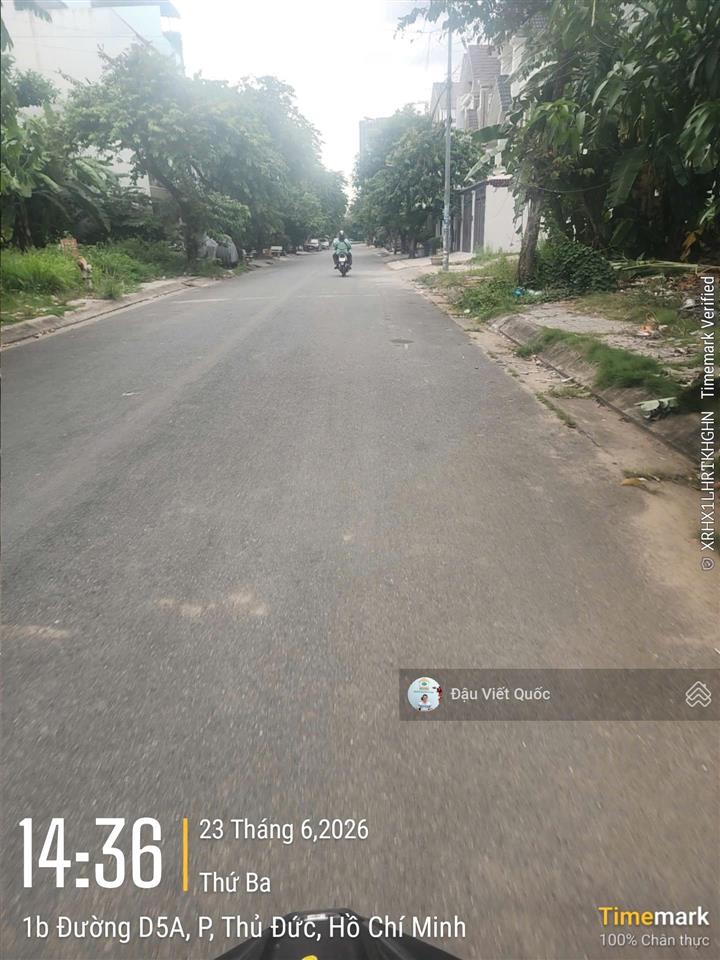 Cần bán lô đất biệt thự diện tích lớn, sổ đỏ, thuộc kdc kiến á phước long b, tp thủ đức