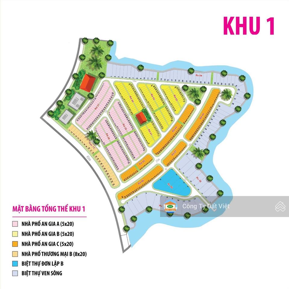 Bán gấp lô đất 2 mặt tiền, đường 21m, khu 1, khu dân cư long hưng  biên hòa, giá 33 tr/m2
