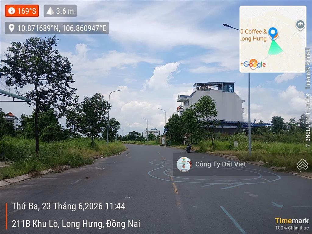 Cần sang nhượng lô đất 149,6m2 khu 4 đường 21m giá rẻ, da long hưng city, biên hòa,  0914 920 ***