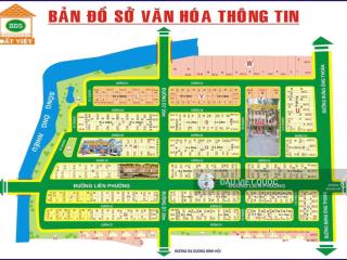Bán nhanh lô đất kdc sở văn hóa thể thao, q9, dt 6x15m, mặt tiền đường liên phường