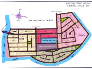 Nền biệt thự góc 2 mặt tiền dự án phú nhuận quận 9, dt 267m2, giá bán 90 tr/m2,  0987 666 ***