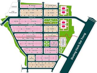 Chủ đất bán 2 nền đẹp dt 10x18,5m, dự án hưng phú 1 q9, kề liên phường, gần global, hướng đông nam