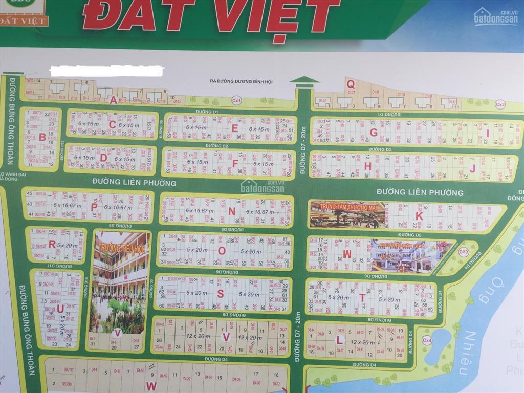 Bán đất dự án khu dân cư sở văn hóa thông tin, quận 9. lô p, diện tích 6x16,67m, giá 76 tr/m2