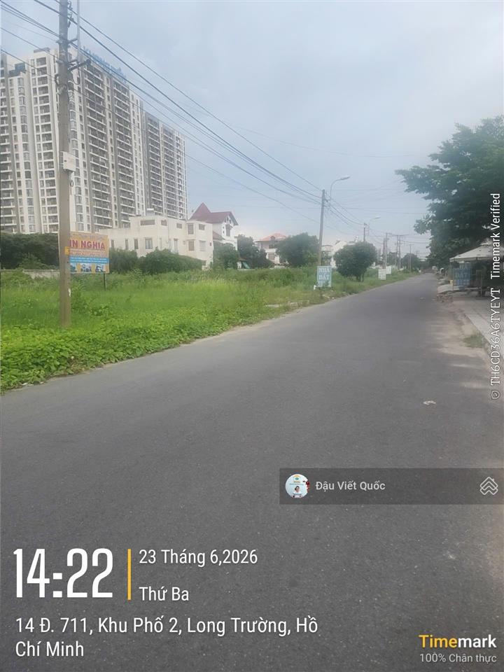 Bán đất nền dự án tại kdc đại học bách khoa, phú hữu, quận 9, đã có sổ đỏ, dt 428m2, giá 69 tr/m2