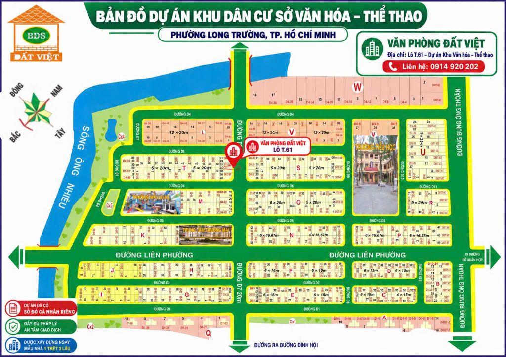 Bán 2 lô đất giá tốt Sở Văn Hóa Thể Thao Q9, ngay Liên Phường, vị trí đẹp nhất 