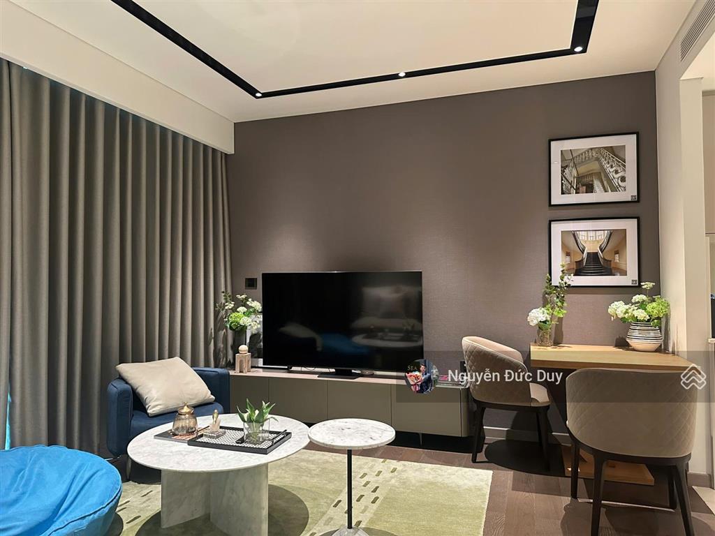 Căn 1pn 1wc 63m2 giá 45tr/th full nội thất view trực diện sông sài gòn, pháo hoa tại nhà