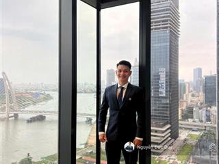 Giá 45.5 tỷ allin căn góc 2pn  2wc 93m2 tòa sea view trực diện pháo hoa, sông sài gòn, cầu ba son