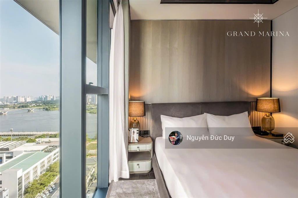 Đức duy grand marina  cho thuê căn 1pn giá 38tr/th 63m2 full nội thất marriott  miễn phí quản lý.