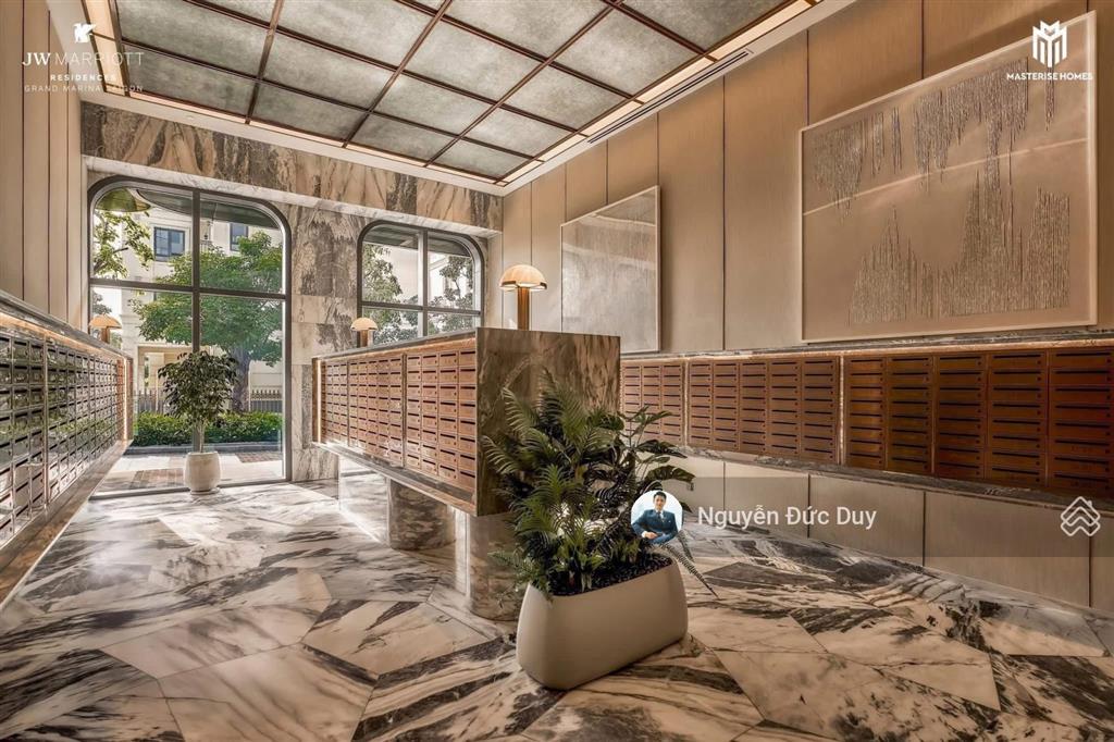 Giá 38 tr/tháng tòa sea  jw marriott căn 1pn  1wc 57m2. miễn phí quản lý