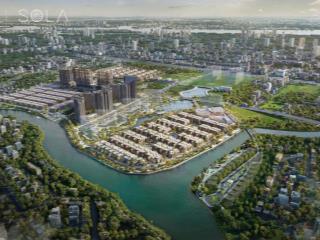 Hàng hiếm sola the global city biệt thự song lập 152 m² view kênh đào, gía tốt.  0931 356 ***