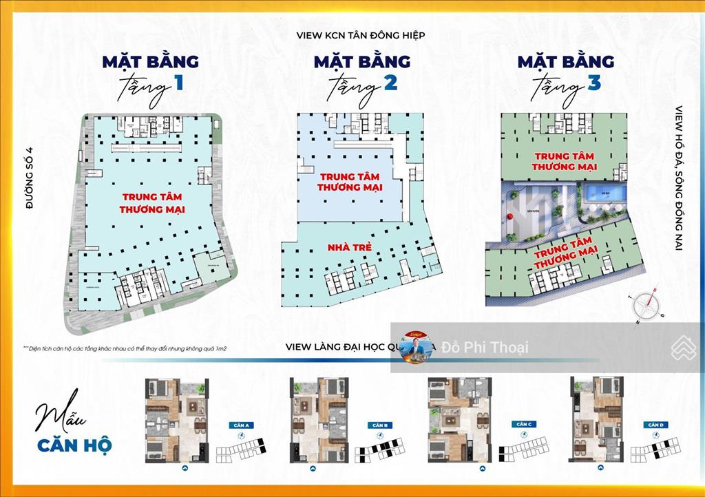 Hot! sở hữu căn hộ bcons 2pn giá từ 1,75 tỷ tháp có tttm tại bcons solary cách ga metro chỉ 600m