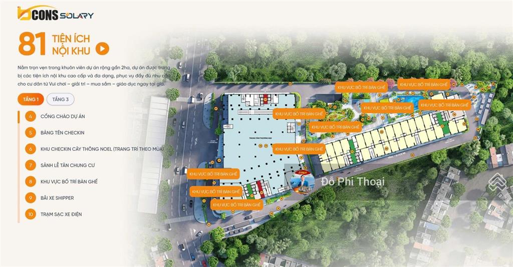 Hot! sở hữu căn hộ bcons 2pn giá từ 1,75 tỷ tháp có tttm tại bcons solary cách ga metro chỉ 600m