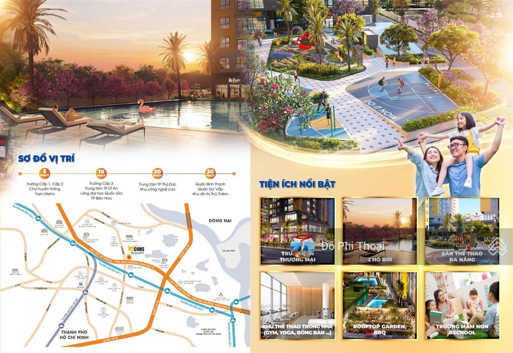 Hot! sở hữu căn hộ bcons 2pn giá từ 1,75 tỷ tháp có tttm tại bcons solary cách ga metro chỉ 600m