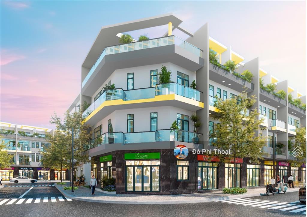 Bán nhà phố thương mại 1 trệt 2 lầu 1 sân thượng. ngay làng đh qg tphcm, cạnh trung tâm thương mại