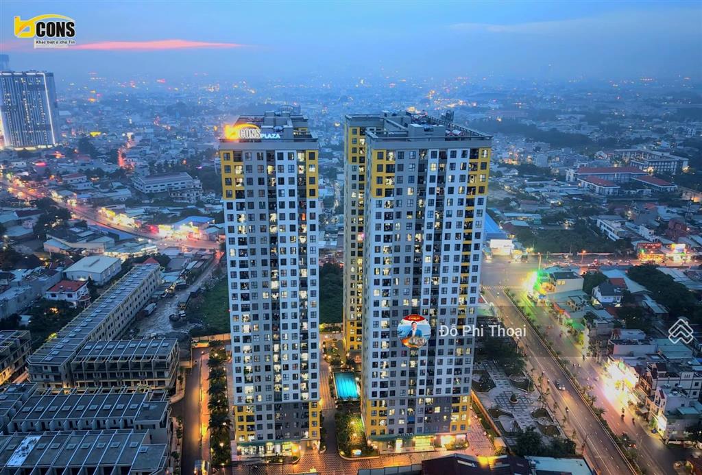 Bán căn góc 2pn2wc ban công đông nam, view đẹp. liền kề bcons city mall. sổ hồng sẵn, không vay