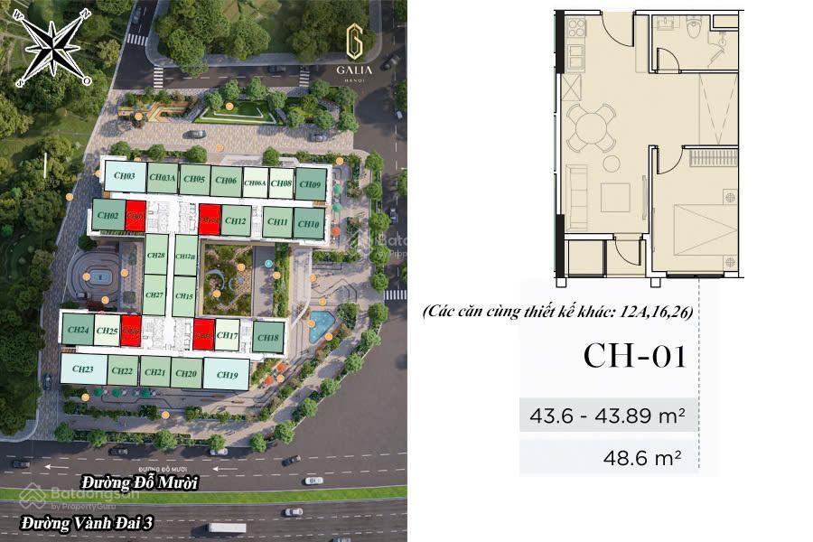 Chính chủ bán căn 1pn+1 làm thành 2pn1wc hướng tây bắc giá rẻ nhất thị trường giảm còn 2.982 tỷ