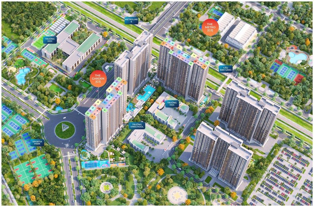 Chính chủ bán căn 3pn2wc 64m2 sola park bàn giao tháng 3 sang năm, miễn phí dịch vụ giá chỉ 4.3 tỷ