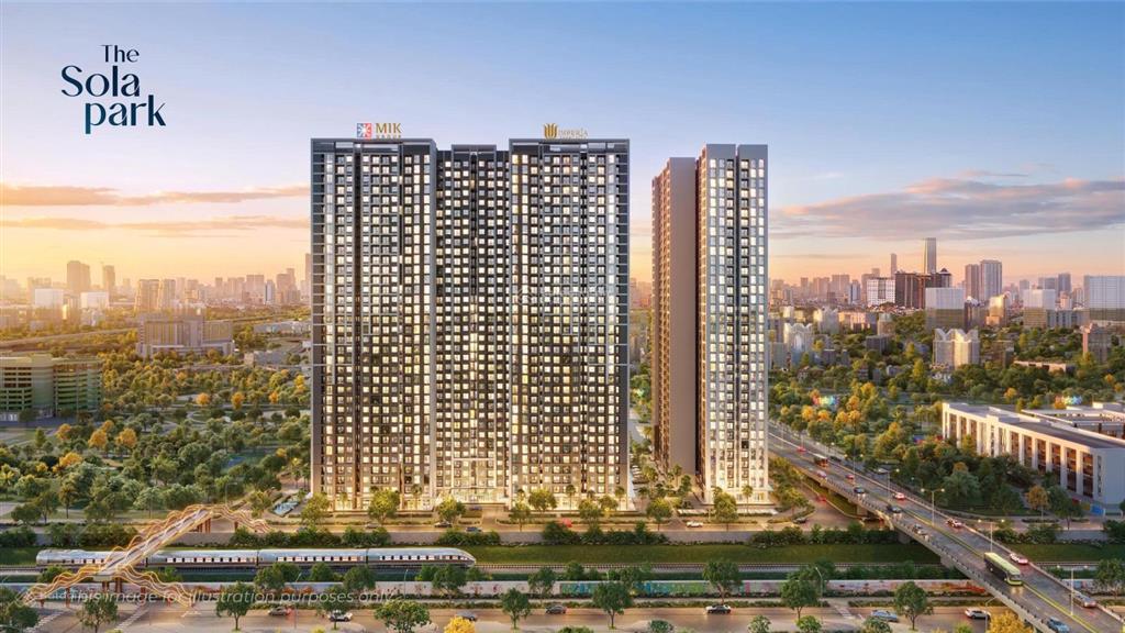 Chính chủ bán căn 3pn2wc 64m2 sola park bàn giao tháng 3 sang năm, miễn phí dịch vụ giá chỉ 4.3 tỷ