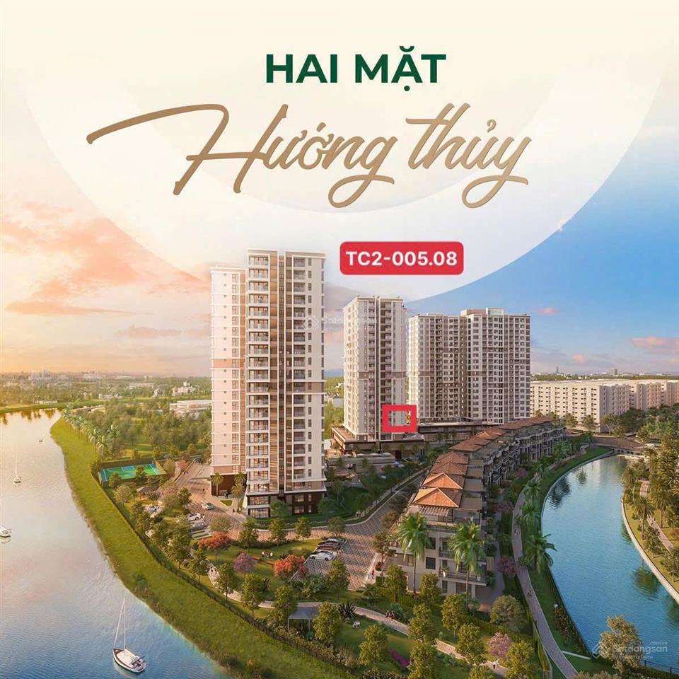 Căn hộ 3pn trellia cove, sở hữu 2 ban công 2 view sông, kênh đào thoáng mát, tầng đẹp