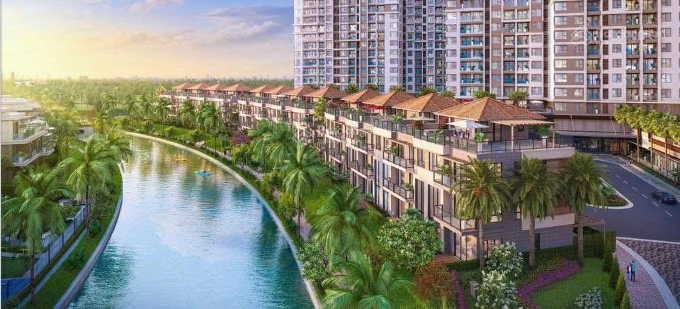 Nhà phố liền kề trellia cove  view kênh đào giá từ 18,4 tỷ