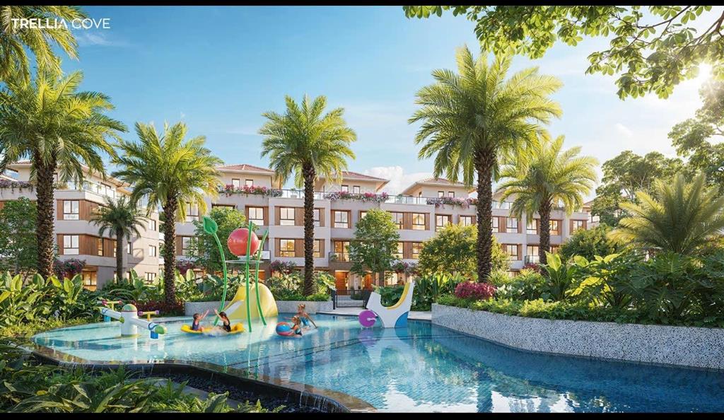 Nhà phố liền kề trellia cove  view kênh đào giá từ 18,4 tỷ
