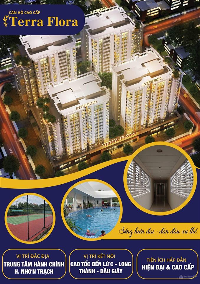 Căn hộ terra flora, xã phú hội, nhơn trạch, đồng nai, giá siêu hời 2,1 tỷ, 69m2. hotline 0904 398 ***