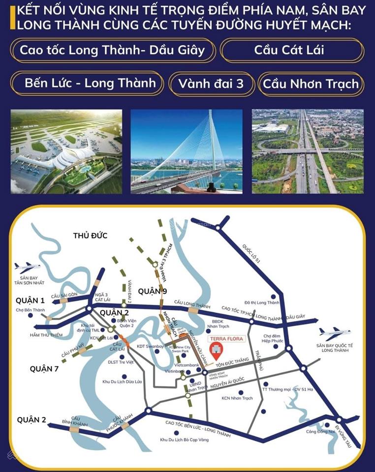 Căn hộ terra flora, xã phú hội, nhơn trạch, đồng nai, giá siêu hời 2,1 tỷ, 69m2. hotline 0904 398 ***