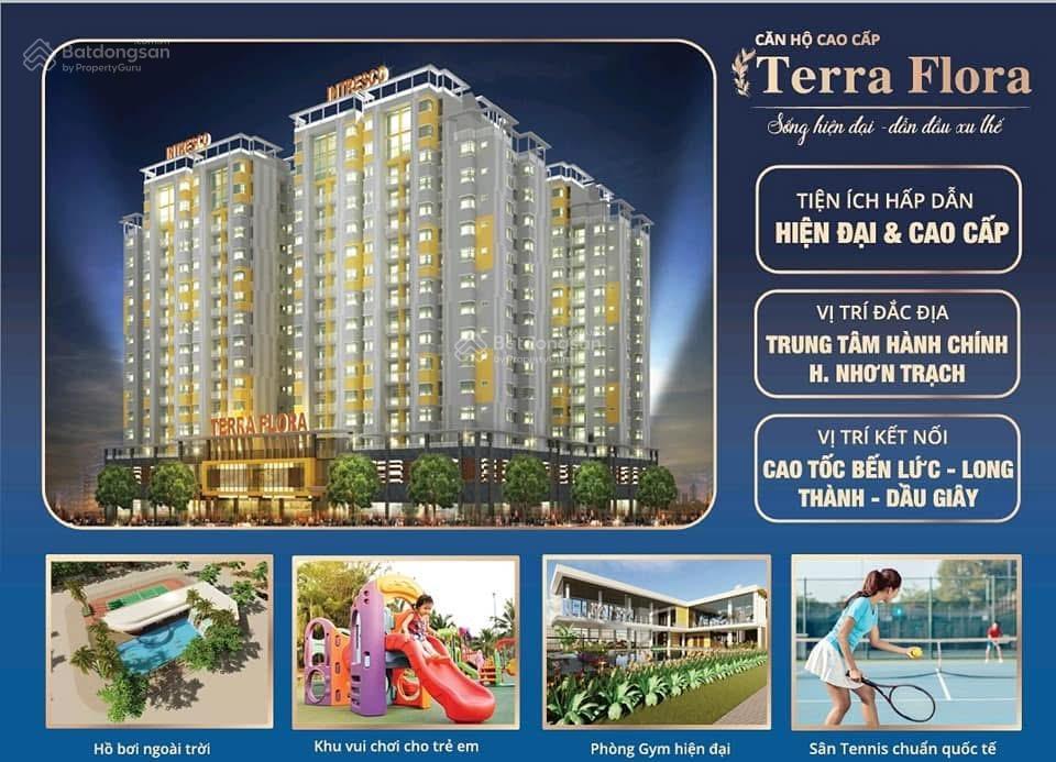 Căn hộ terra flora, xã phú hội, nhơn trạch, đồng nai, giá siêu hời 1,6 tỷ, 60m2. hotline 0904 398 ***